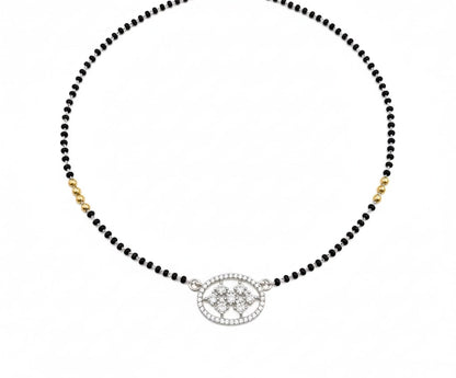 Starlit Nights Mangalsutra - Opal Touch