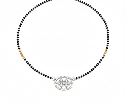 Starlit Nights Mangalsutra - Opal Touch