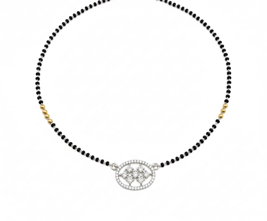 Starlit Nights Mangalsutra - Opal Touch