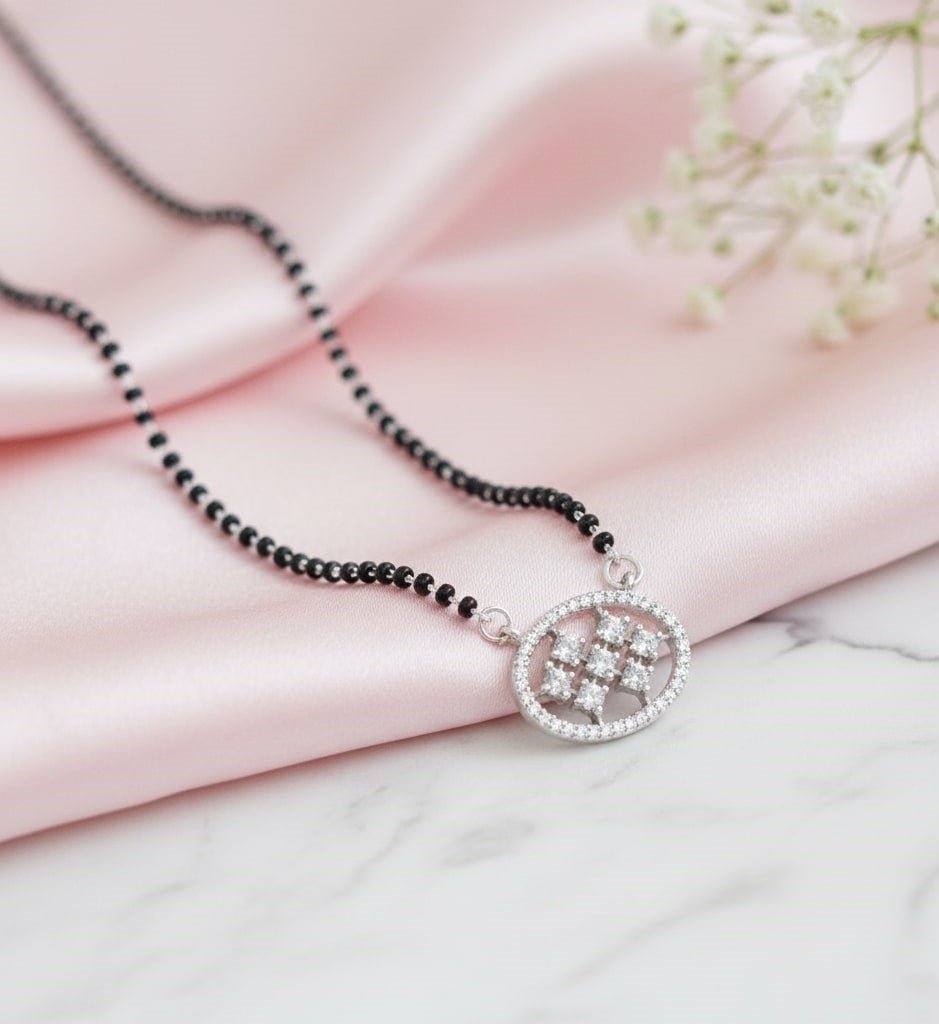 Starlit Nights Mangalsutra - Opal Touch