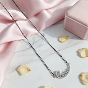 Starry Nightfall Mangalsutra - Opal Touch