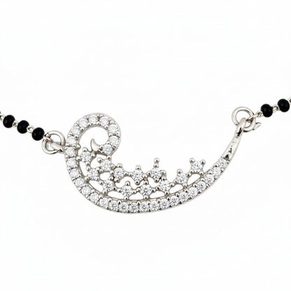 Starry Nightfall Mangalsutra - Opal Touch