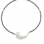 Starry Nightfall Mangalsutra - Opal Touch