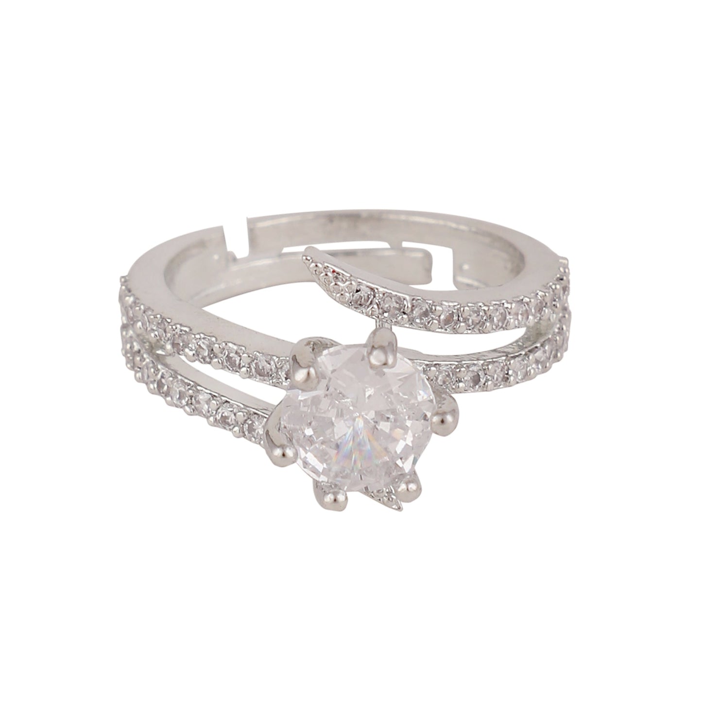 Opal Touch - Stunning Solitaire Ring - Ring