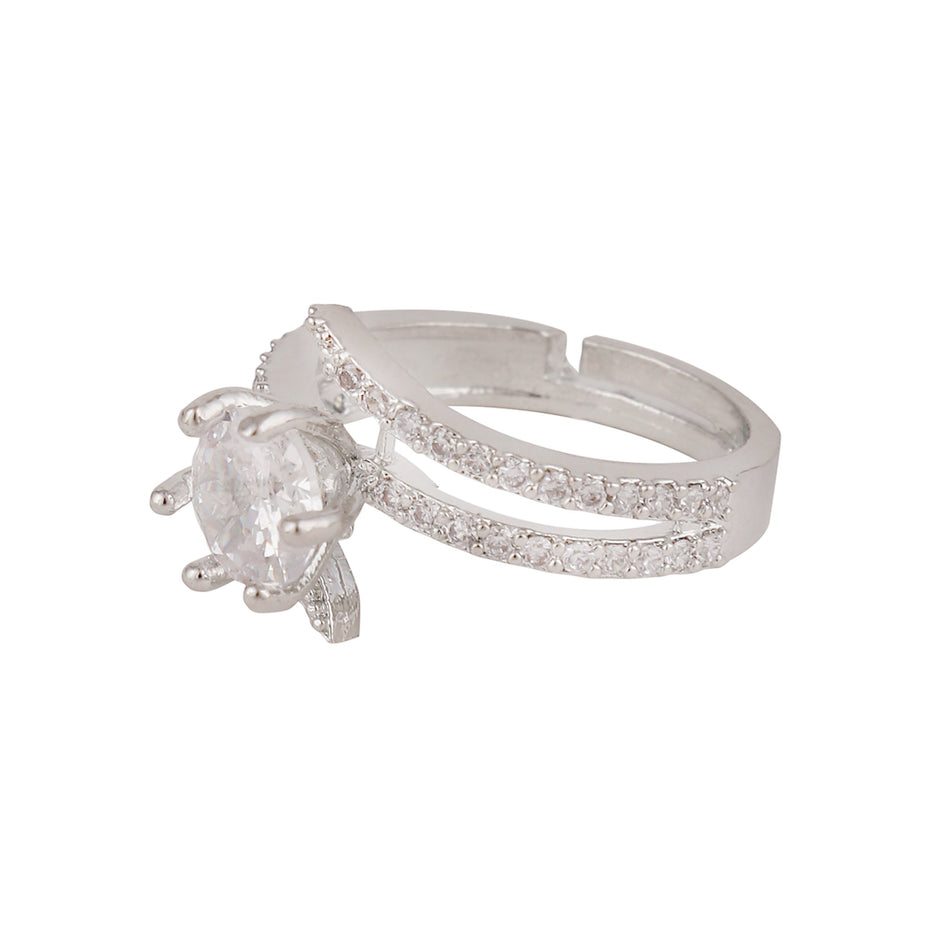 Opal Touch - Stunning Solitaire Ring - Ring