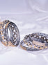 Opal Touch - Stylish Black Plated Bangles Set ( (Pack of 6) - Bangles