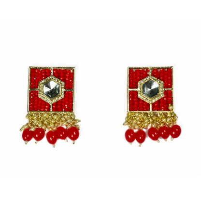 Stylish Chocker Necklace Set With Pearls - Opal Touch