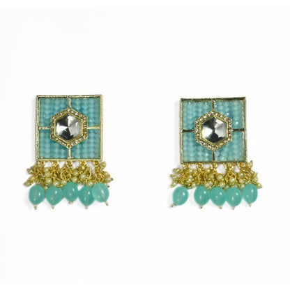 Stylish Chocker Necklace Set With Pearls - Opal Touch