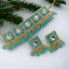 Opal Touch - Stylish Chocker Necklace Set With Pearls - Necklace