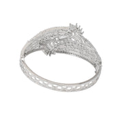 Opal Touch - Stylish Cubic Zirconia Kada Bracelet - Bracelet