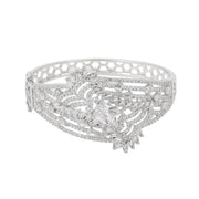 Opal Touch - Stylish Cubic Zirconia Kada Bracelet - Bracelet
