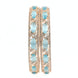 Stylish Zig Zag Oval Rose Gold Bangles (Pack of 2) - Opal Touch