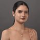 Opal Touch - Subtle Rhodium Locket Set with Filigree Detailing - Locket Set