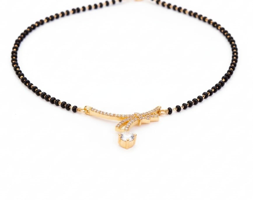 Sunlit Grace Mangalsutra - Opal Touch