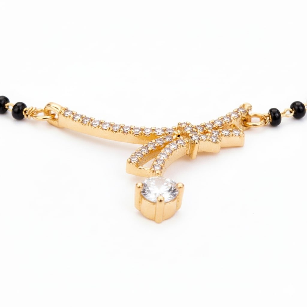 Sunlit Grace Mangalsutra - Opal Touch