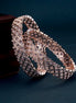 Bangles - Suvarna Rekha Rose Gold Plated Bangles - Opal Touch