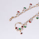 Nose Pin - Suvarnarekha Two Tone Gold Silver Nath - Opal Touch