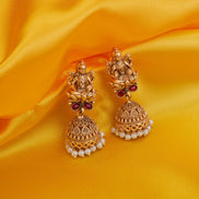 Necklace - Swarnalakshmi Gold Plated Necklace Set - Opal Touch