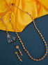 Necklace - Tassel Bead Dokiya Gold Plated Necklace Set - Opal Touch