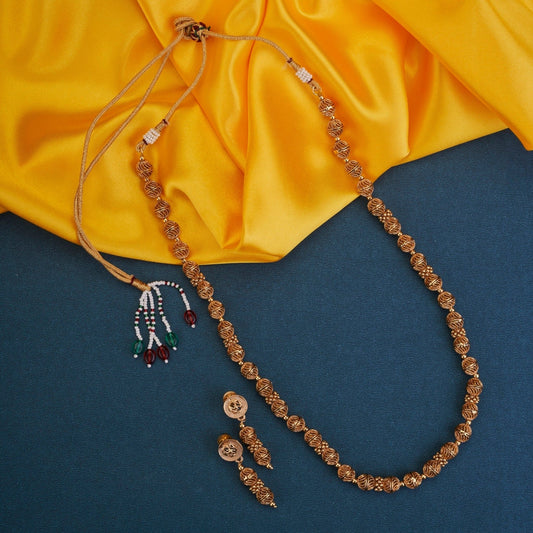 Necklace - Tasseled Treasure Necklace Set - Opal Touch