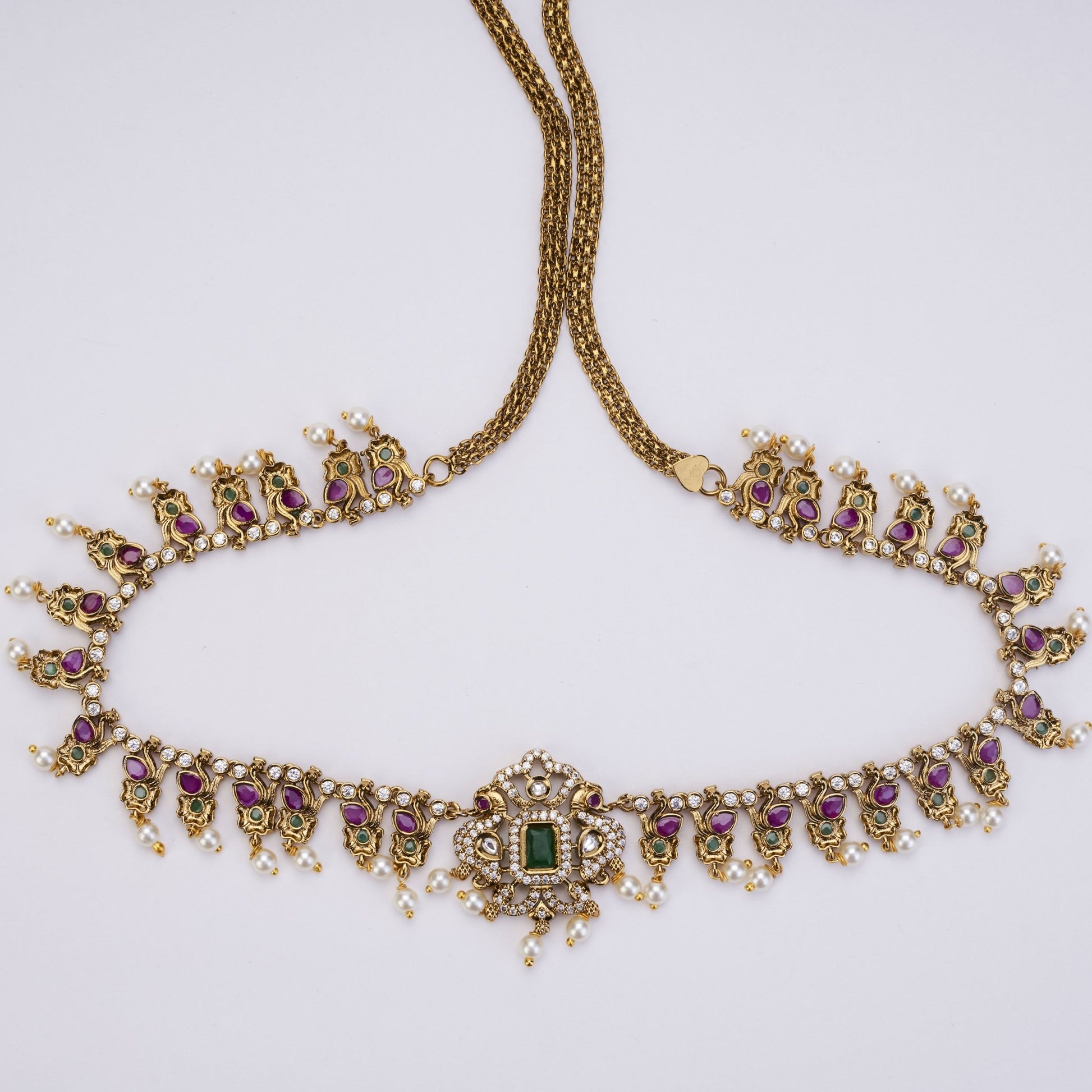 Hip Belt - Temple Treasure Kamarbandh - Opal Touch