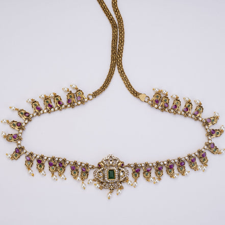 Hip Belt - Temple Treasure Kamarbandh - Opal Touch
