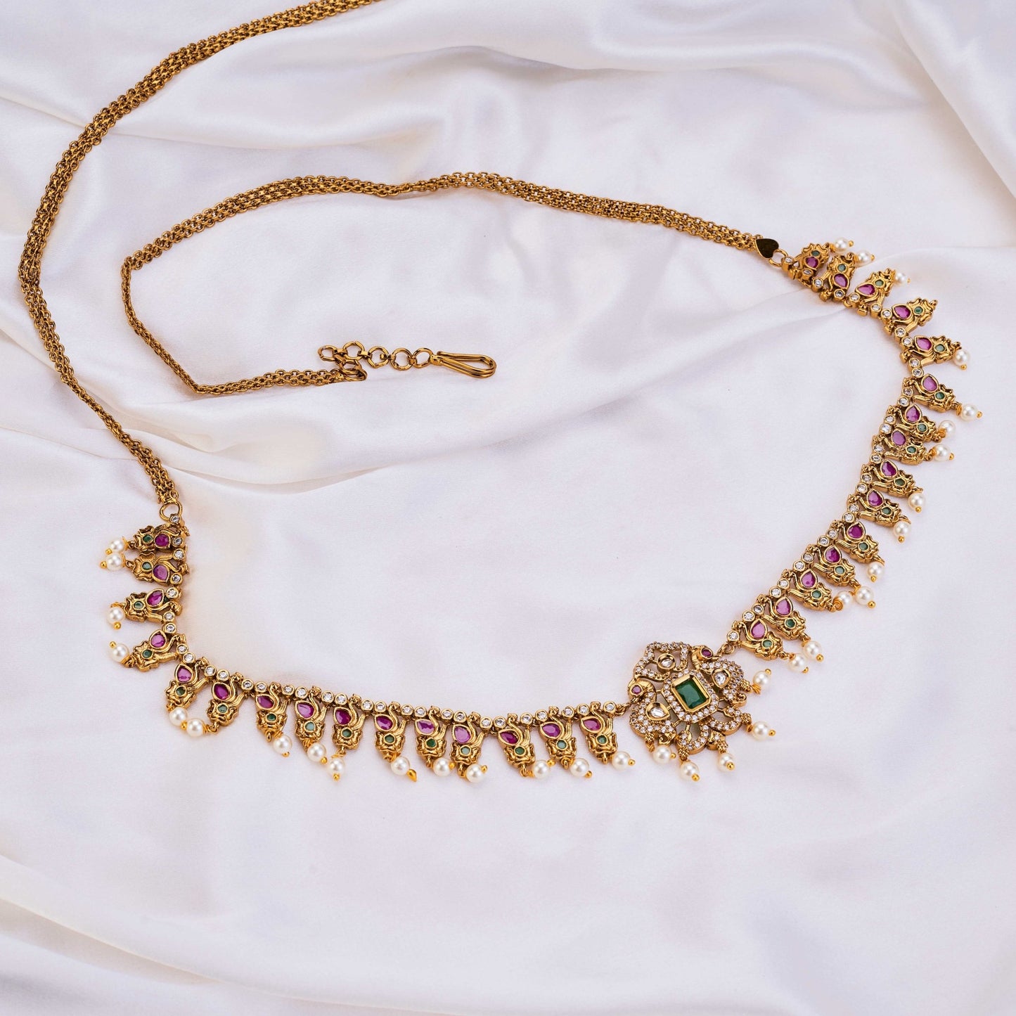 Hip Belt - Temple Treasure Kamarbandh - Opal Touch