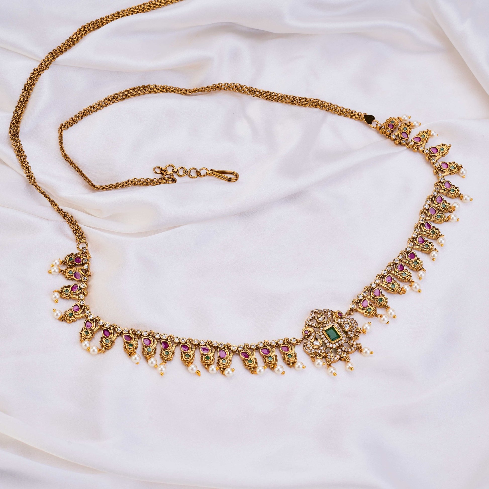 Hip Belt - Temple Treasure Kamarbandh - Opal Touch