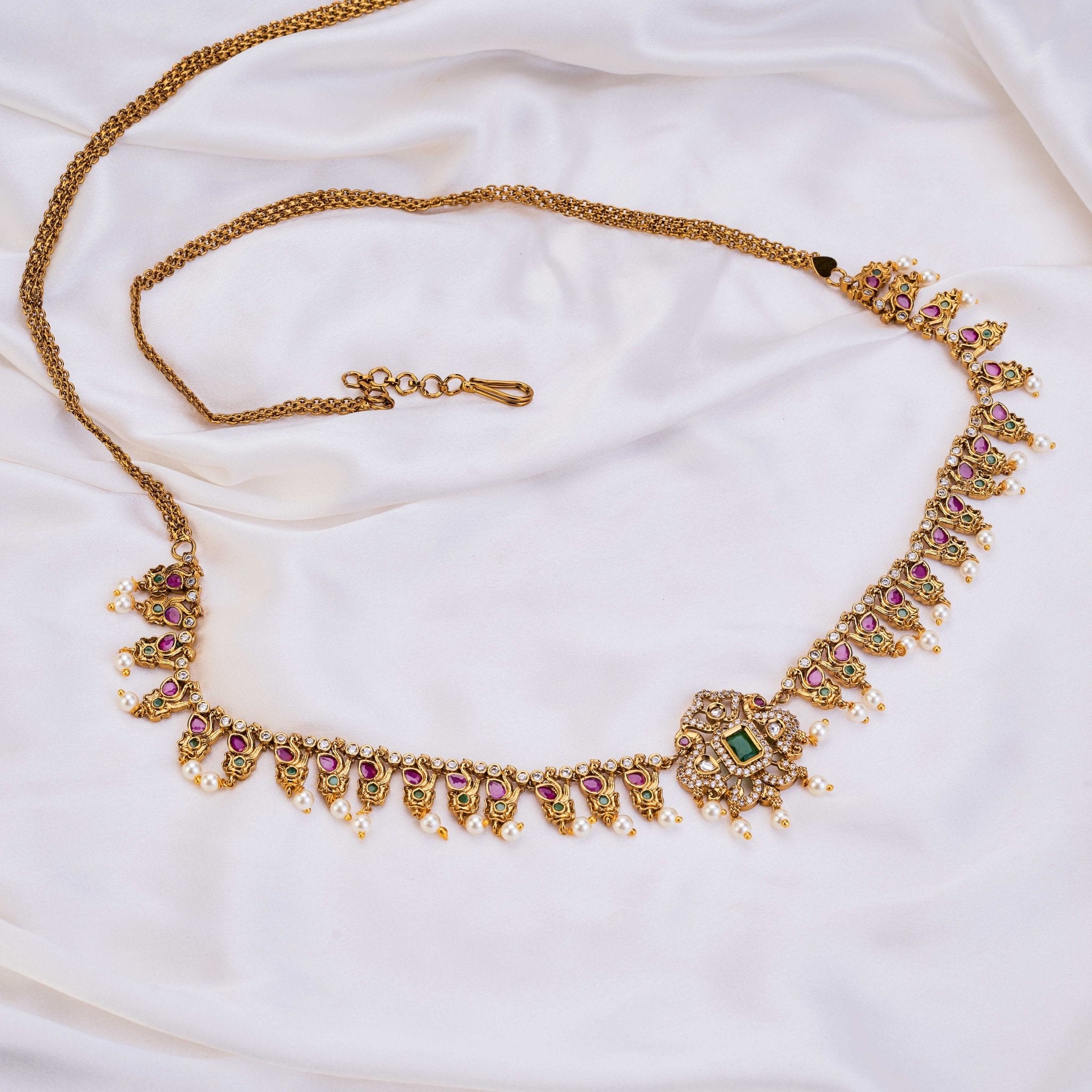 Hip Belt - Temple Treasure Kamarbandh - Opal Touch