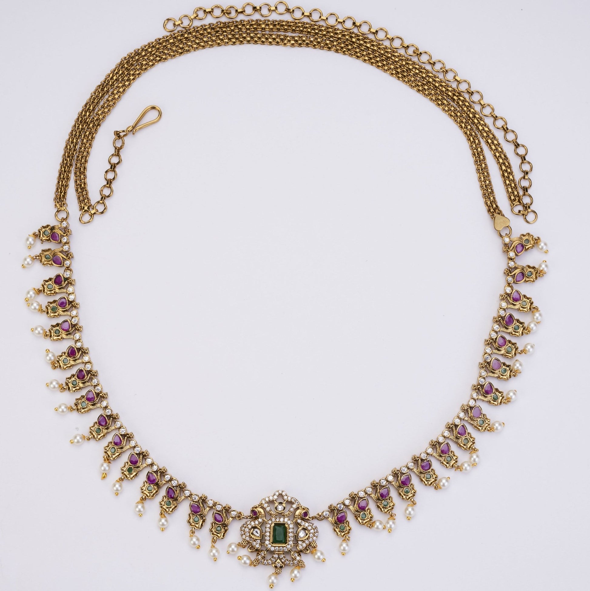 Hip Belt - Temple Treasure Kamarbandh - Opal Touch