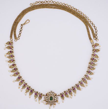 Hip Belt - Temple Treasure Kamarbandh - Opal Touch