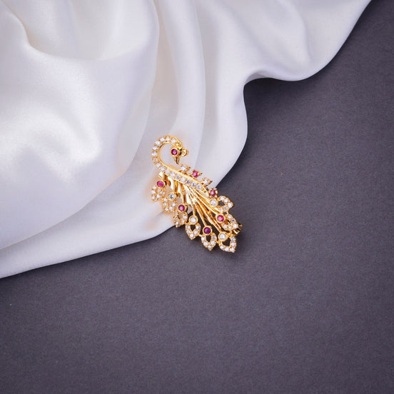 Saree Pin - Timeless Elegance Saree Pin - Opal Touch