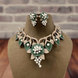 Opal Touch - Timeless Flower Petals Rose Gold Necklace - Necklace