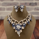 Opal Touch - Timeless Flower Petals Rose Gold Necklace - Necklace