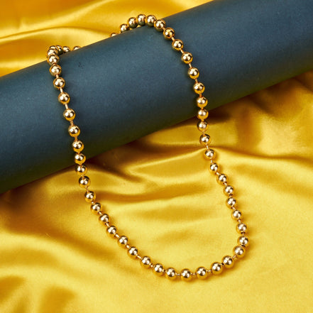 Chain - Timeless Gold Plated Ball Chain - Opal Touch