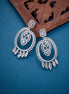 Opal Touch - Timeless Rhodium Studs - Earrings