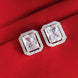 Opal Touch - Timeless Rhodium Studs - Studs