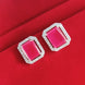 Opal Touch - Timeless Rhodium Studs - Studs