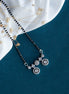 Mangalsutra - Timeless Whisper Rhodium Mangalsutra - Opal Touch