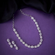 Opal Touch - Timeless White Charm Necklace - Necklace