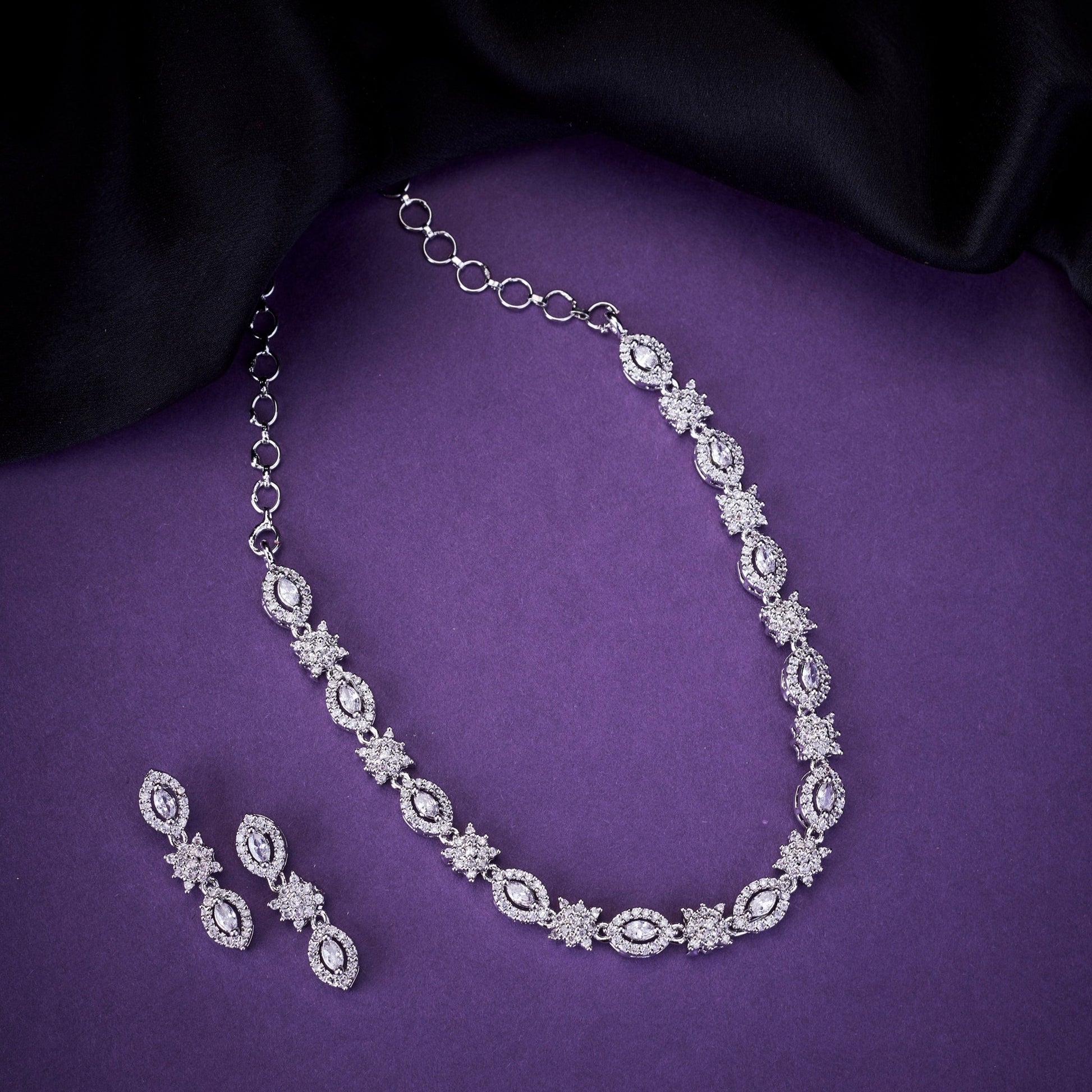 Opal Touch - Timeless White Charm Necklace - Necklace