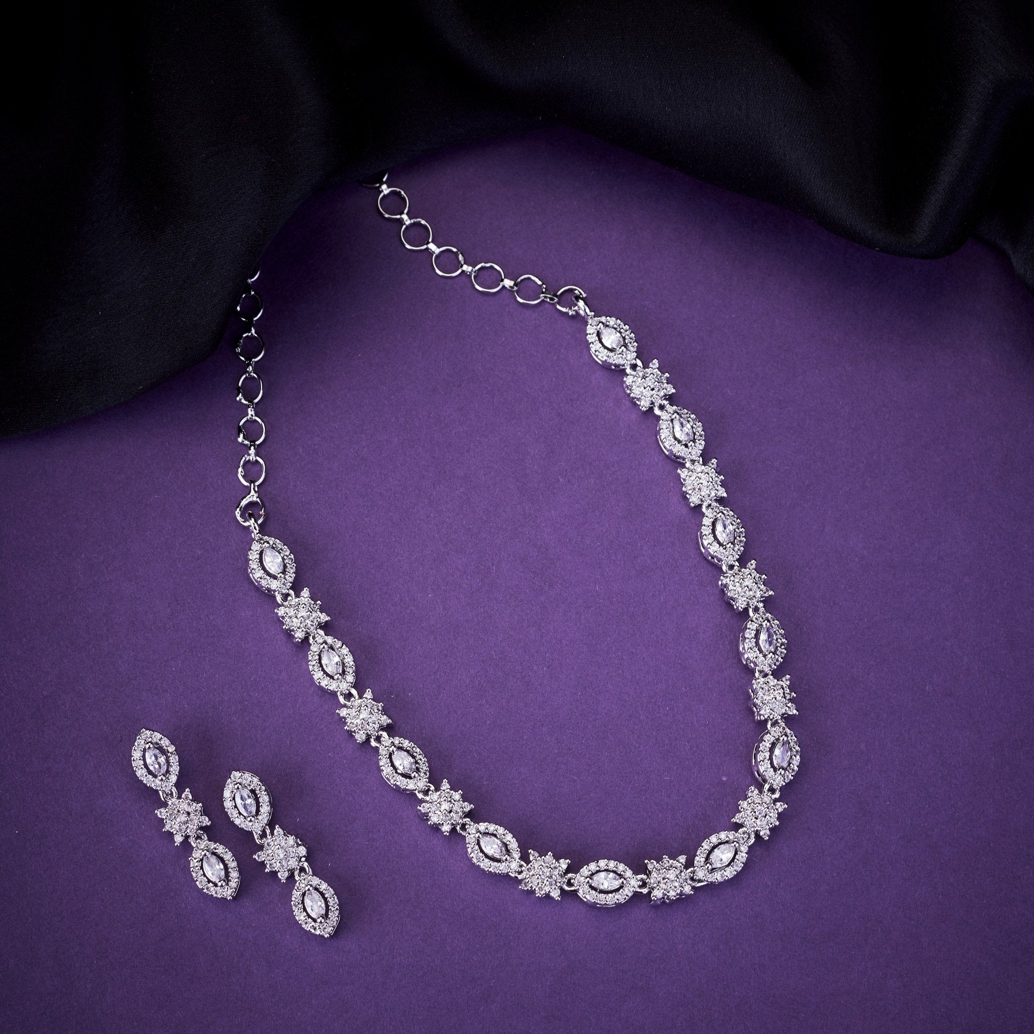Opal Touch - Timeless White Charm Necklace - Necklace
