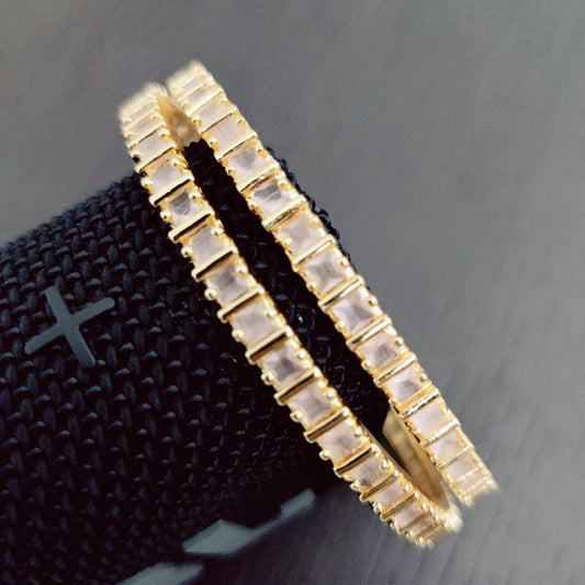 Opal Touch - Traditional Fusion Bangles (Pack of 2) - Bangles