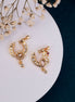Nose Pin - Traditional Gold Plated Combo Nose Pins - Opal Touch