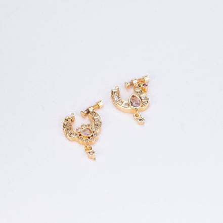 Nose Pin - Traditional Gold Plated Combo Nose Pins - Opal Touch