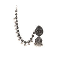 Opal Touch - Traditional Oxidized Jhumka Combo - Jhumka