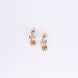 Opal Touch - Traditional Peacock Gold Plated Necklace Set - Necklace