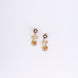 Opal Touch - Traditional Peacock Gold Plated Necklace Set - Necklace