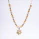Opal Touch - Traditional Peacock Gold Plated Necklace Set - Necklace