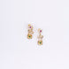 Opal Touch - Traditional Peacock Gold Plated Necklace Set - Necklace